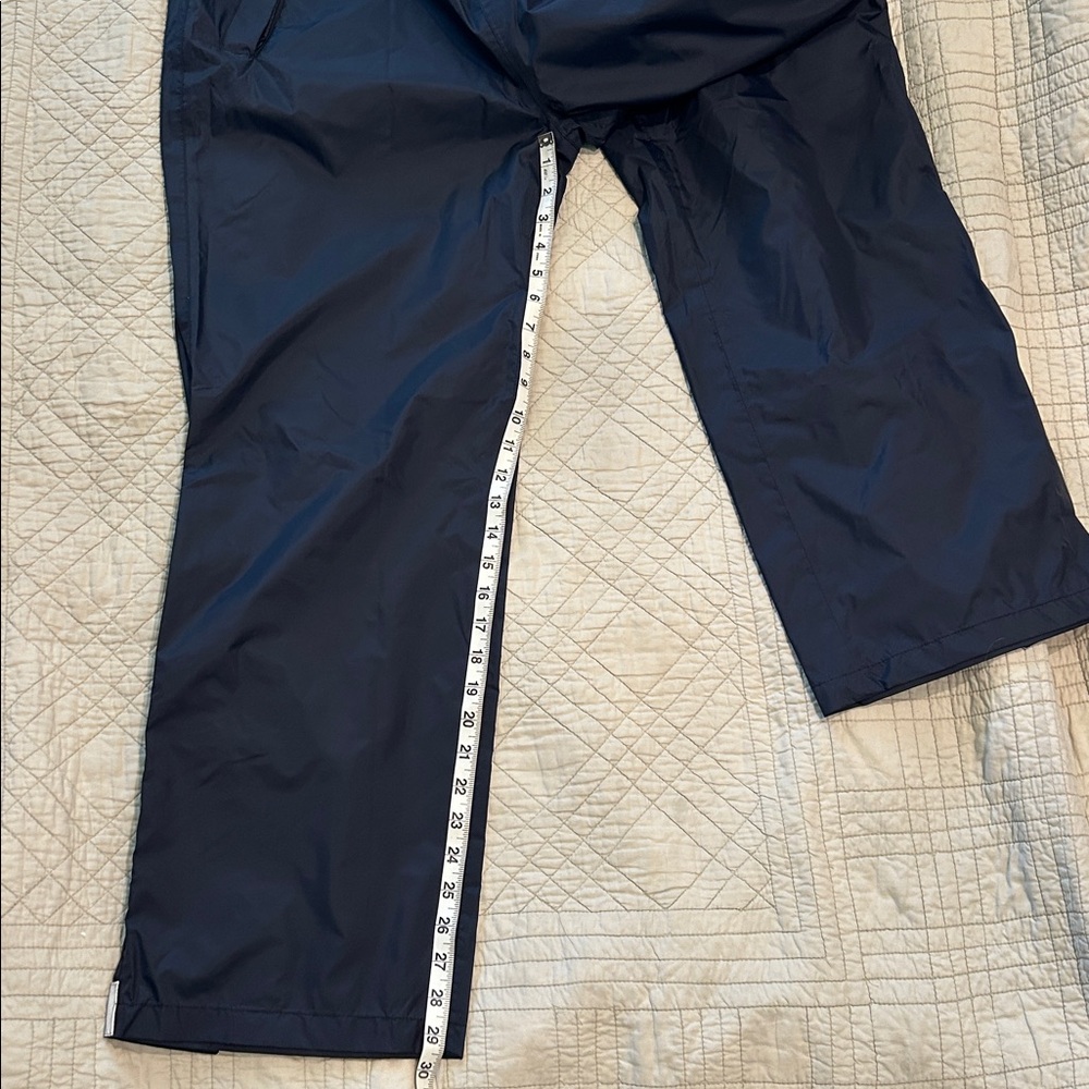 33,000 ft Woman’s Packable Rain Pants- Blue - Picture 12 of 13